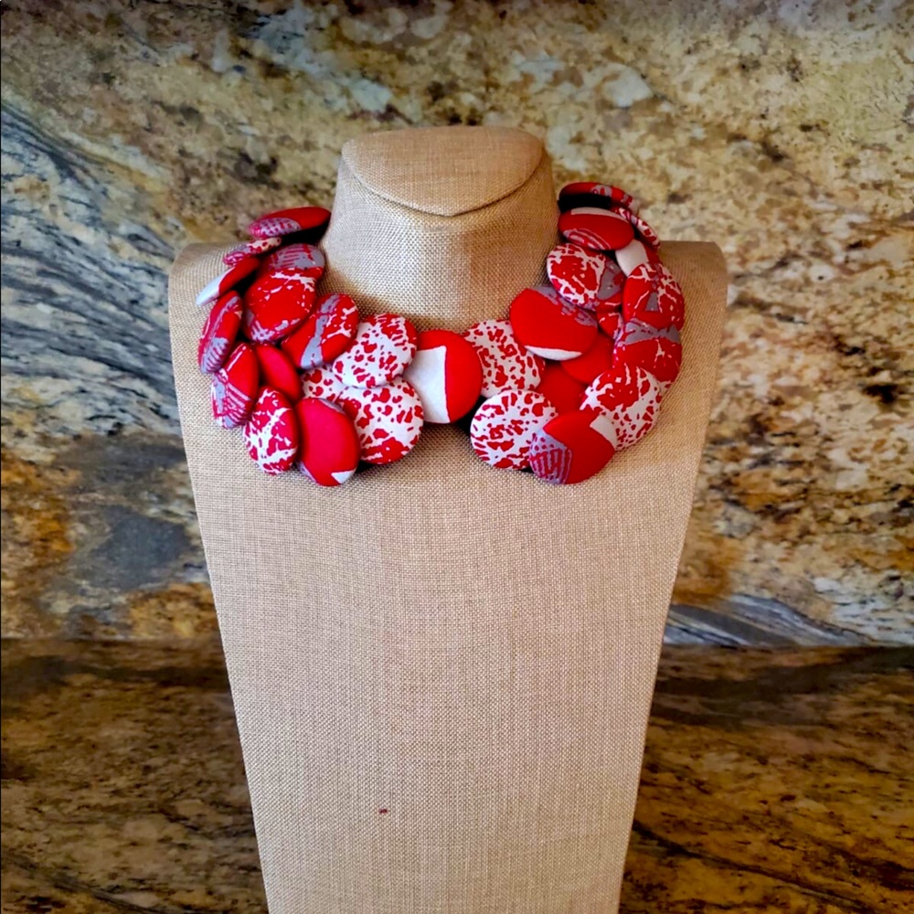 Handmade Ghanaian neckpiece